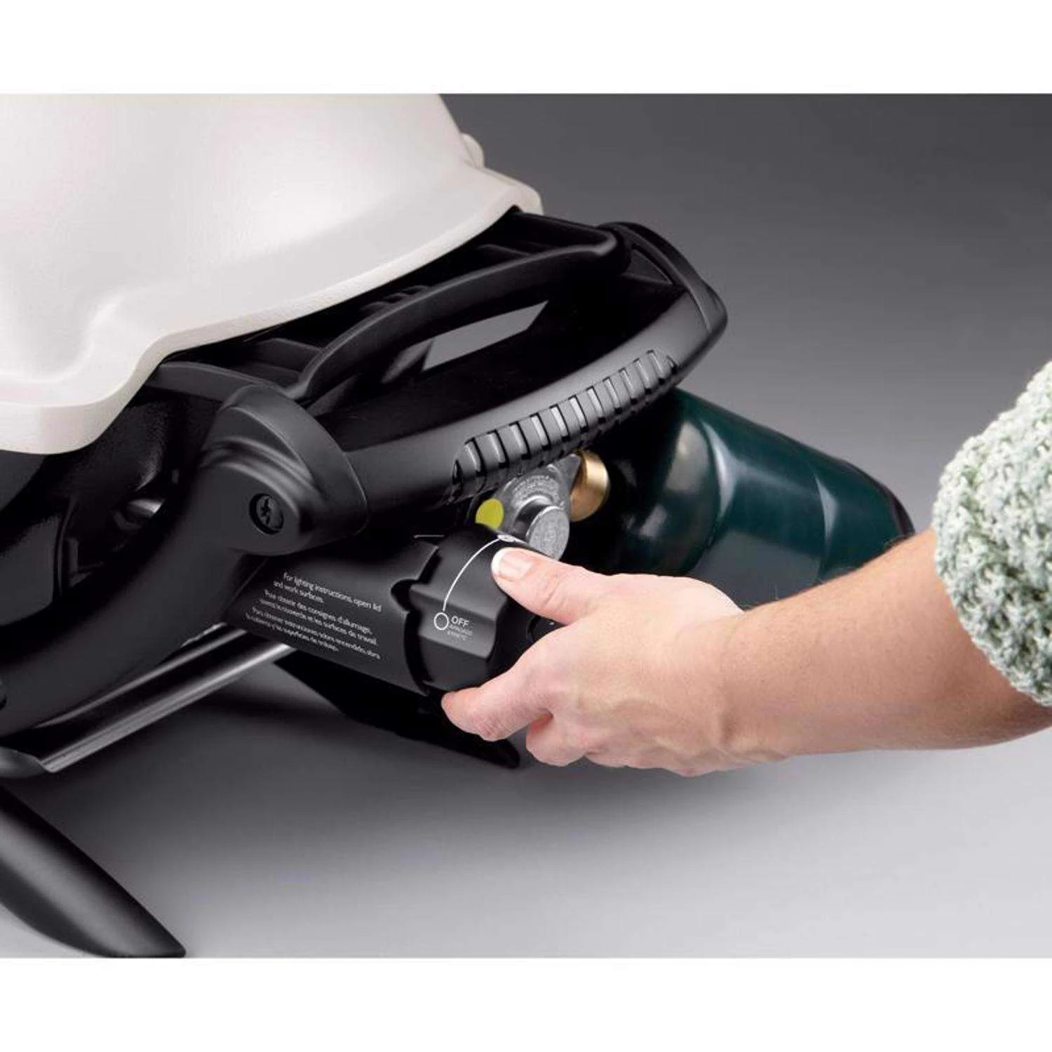 Weber Q2200 1 Burner Liquid Propane Grill Titanium 3 Weber Q2200 1 Burner Liquid Propane Grill Titanium - Image 3