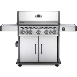 Napoleon Rogue 5 Burner Natural Gas Grill Silver