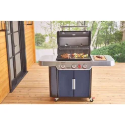 Weber Genesis SA-E-330 3 Burner Liquid Propane Grill Indigo -Webir Gas Grills Shop 27f770ed a361 498d a3bf 19db66ad2db8