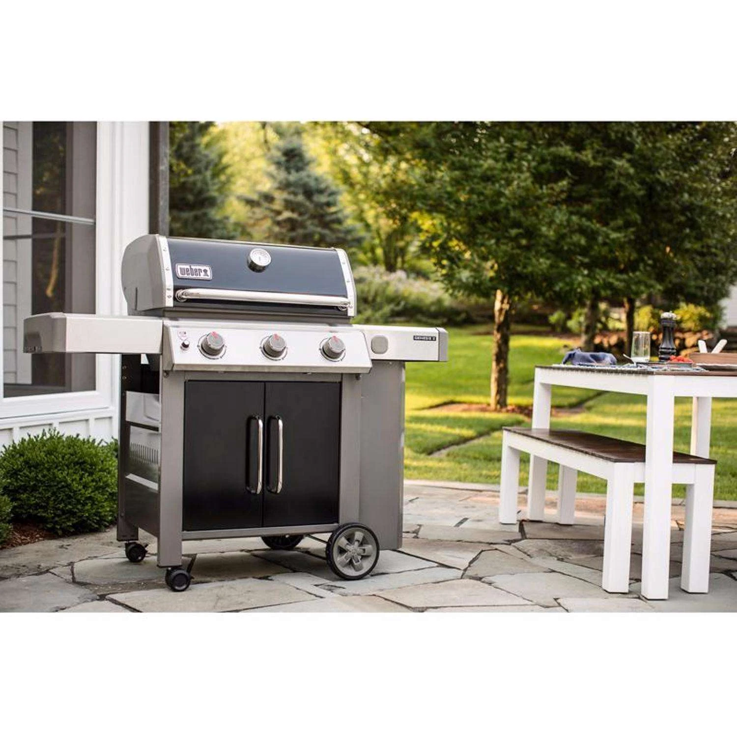 Weber Genesis II E-315 3 Burner Liquid Propane Grill Black 9 Weber Genesis II E-315 3 Burner Liquid Propane Grill Black - Image 9
