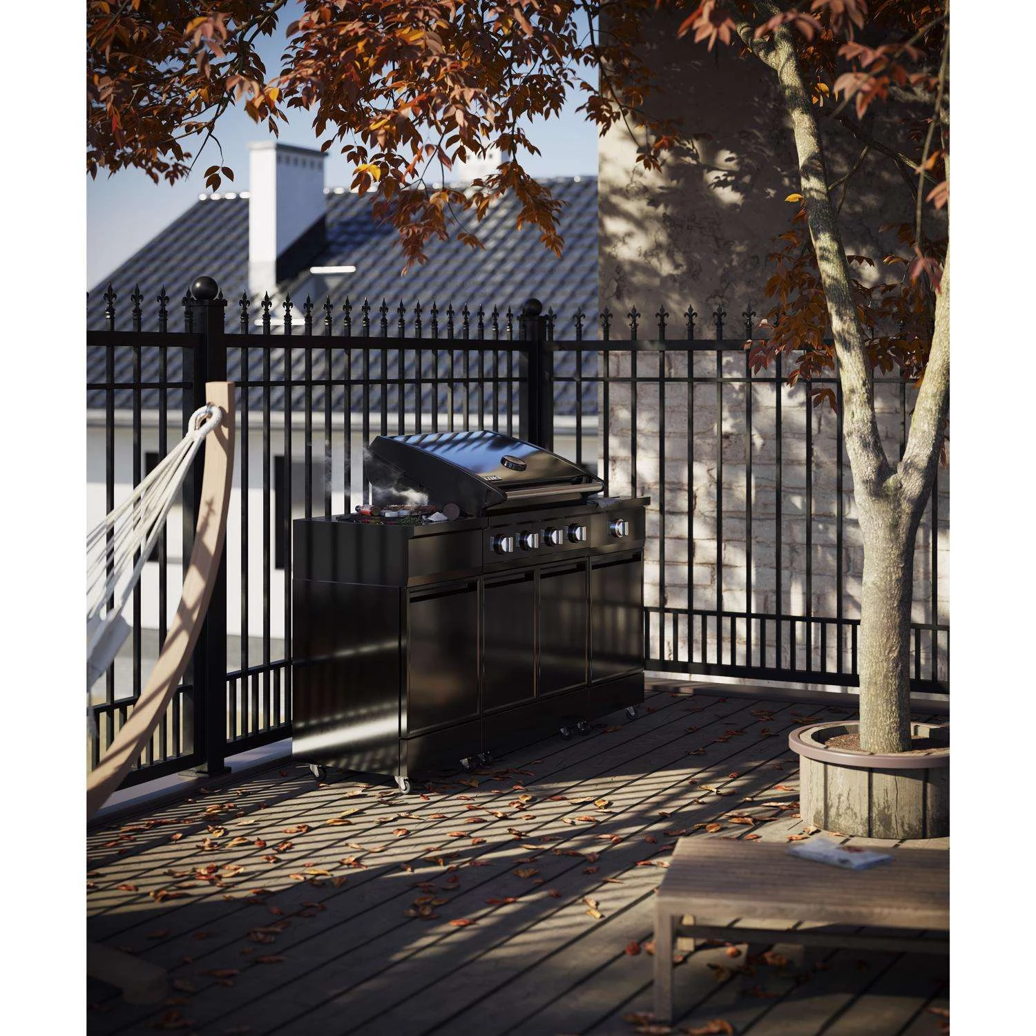 TYTUS 4 Burner Liquid Propane Grill Black 10 TYTUS 4 Burner Liquid Propane Grill Black - Image 10