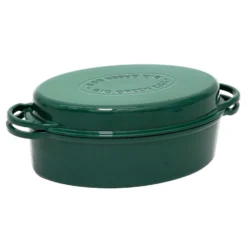 Big Green Egg Cast Iron Dutch Oven 5 Qt 2 Pc