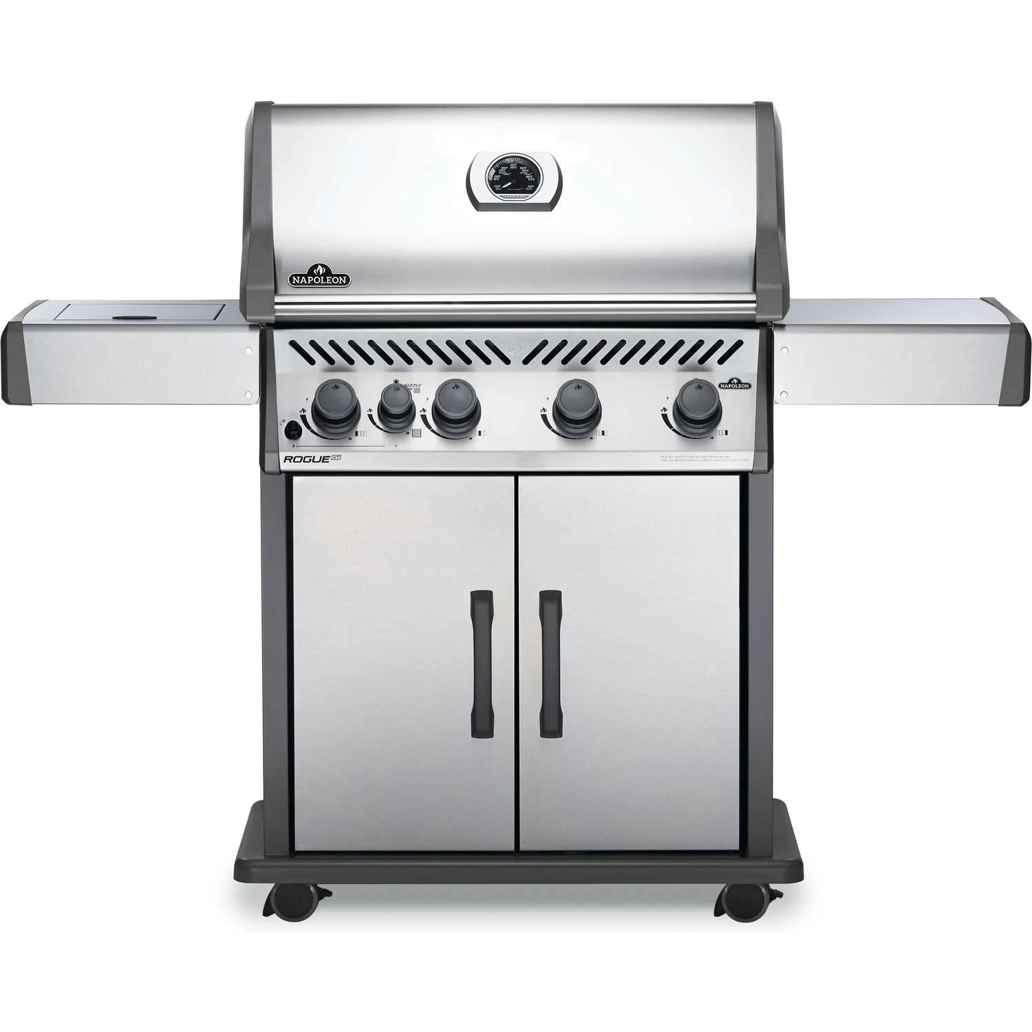 Napoleon Rogue 4 Burner Natural Gas Grill Silver 1 Napoleon Rogue 4 Burner Natural Gas Grill Silver