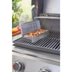 Weber Stainless Steel Pellet Smoker Box 9.7 In. L X 4.7 In. W For Weber Q 200/2000 Series -Webir Gas Grills Shop 3742d772 b2b3 4d2f 95ce 5385fa6897b5