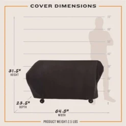 Oklahoma Joe's Black Prep/Storage Cart Cover -Webir Gas Grills Shop 3bcdfe94 5674 4964 b729 bc4a775cb973