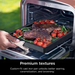 Ninja Woodfire Cast Iron Baking Pan 13.28 In. L X 12.38 In. W 1 Pk -Webir Gas Grills Shop 3d229fd3 7b78 41eb 924a 1007dff3013f