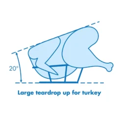 Topsy Turkey/Choice Chicken Stainless Steel Roasting Rack 20 Lb 9 In. L X 11 In. W 1 Pc -Webir Gas Grills Shop 3ee2d962 d37b 4f51 9304 7d06f2509079