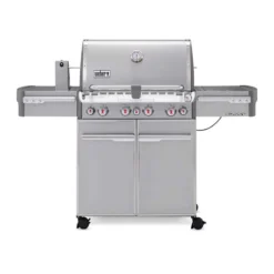 Weber Summit S-470 4 Burner Liquid Propane Grill Stainless Steel