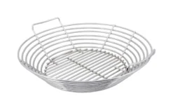 Kick Ash Basket Stainless Steel Charcoal Basket 4.1 In. W For Kamado Joe Big Joe And Big Joe II