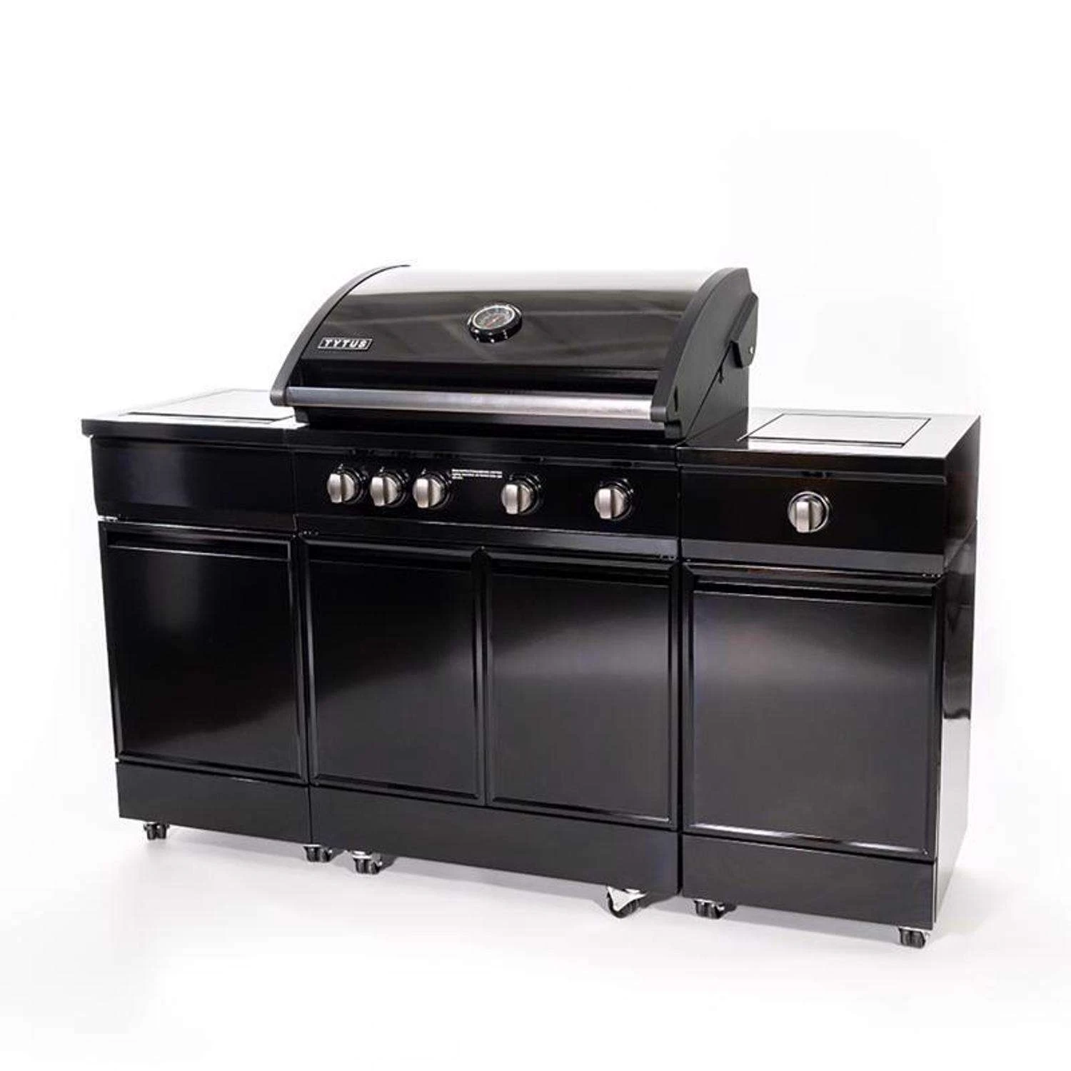 TYTUS 4 Burner Liquid Propane Grill Black 1 TYTUS 4 Burner Liquid Propane Grill Black