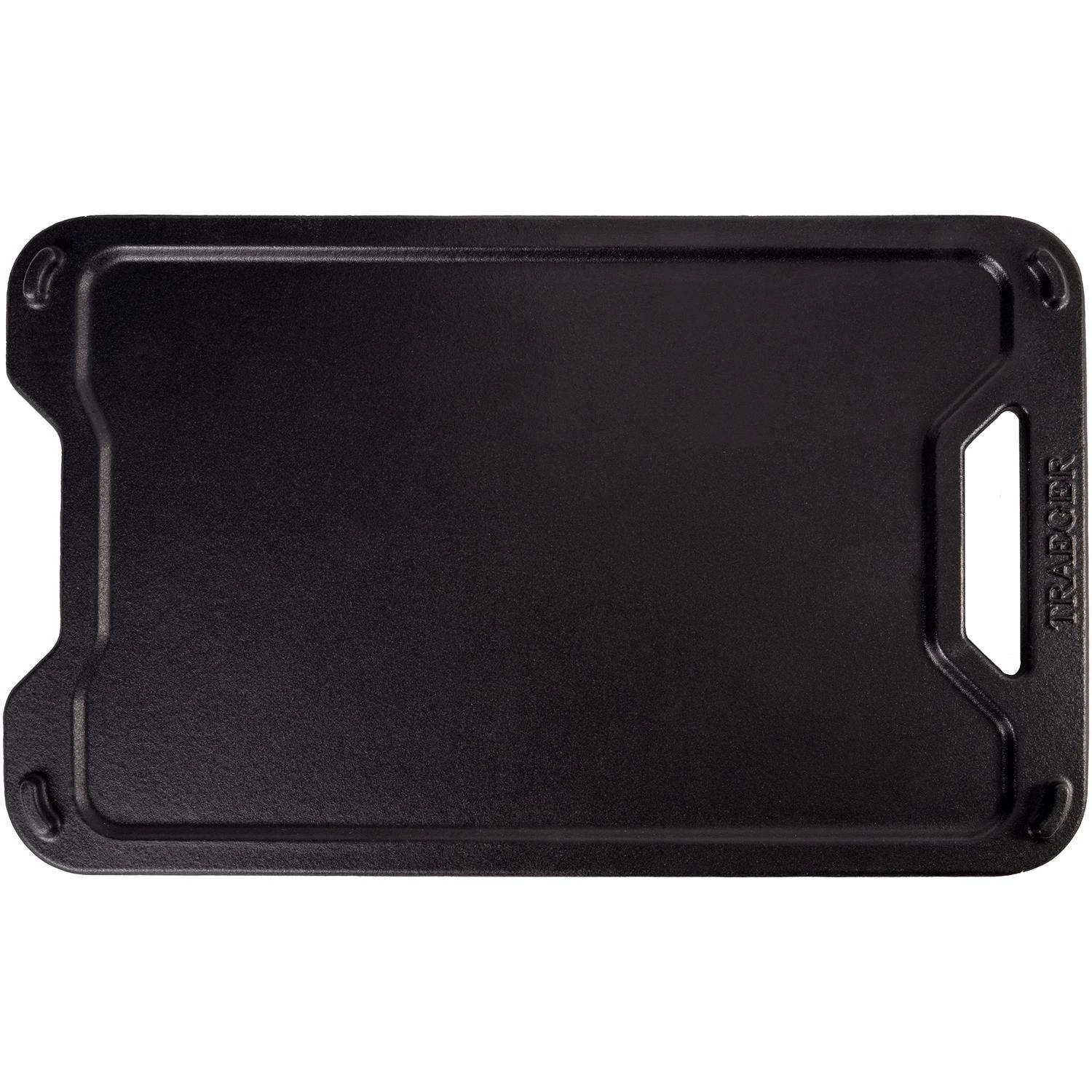 Traeger Cast Iron Griddle 18.2 In. L X 11 In. W 1 Pk 1 Traeger Cast Iron Griddle 18.2 In. L X 11 In. W 1 Pk