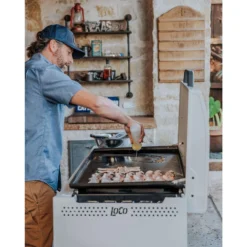 LoCo 2 Burner Liquid Propane Outdoor Griddle With Hood Gray -Webir Gas Grills Shop 5c802253 1008 4963 9117 3fca6cab1da1