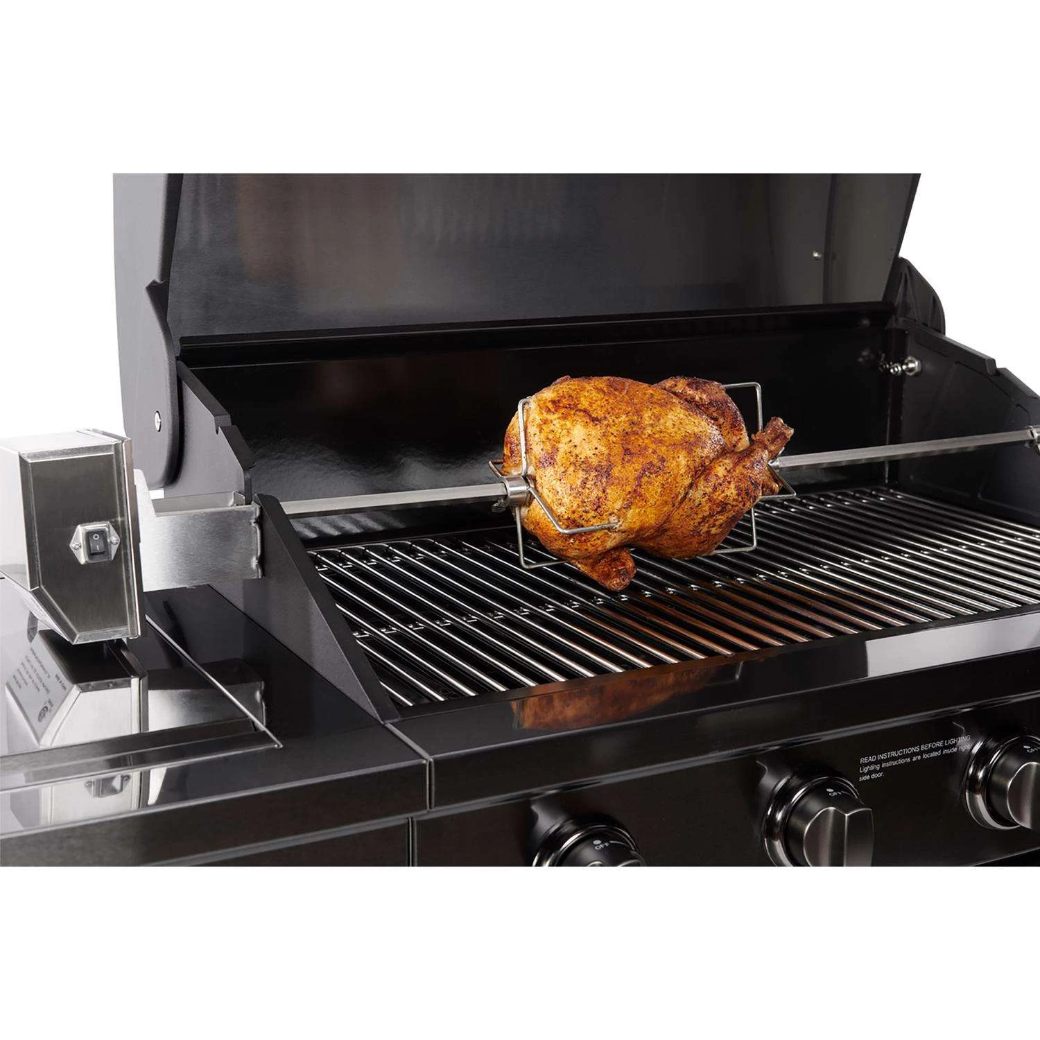 TYTUS Stainless Steel Rotisserie Kit 36 In. L X 7 In. W 3 TYTUS Stainless Steel Rotisserie Kit 36 In. L X 7 In. W - Image 3