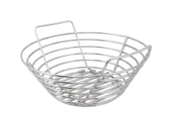 Kick Ash Basket Stainless Steel Charcoal Basket 3.75 In. W For Big Green Egg