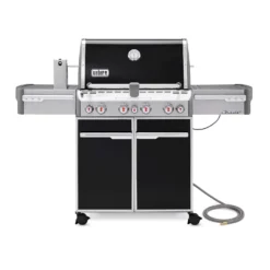 Weber Summit E-470 4 Burner Natural Gas Grill Black