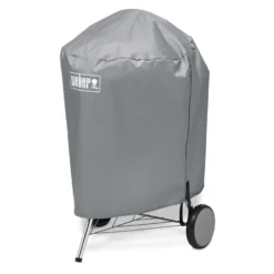 Weber Gray Grill Cover For 22in Charcoal Grills Excluding Performer Grills
