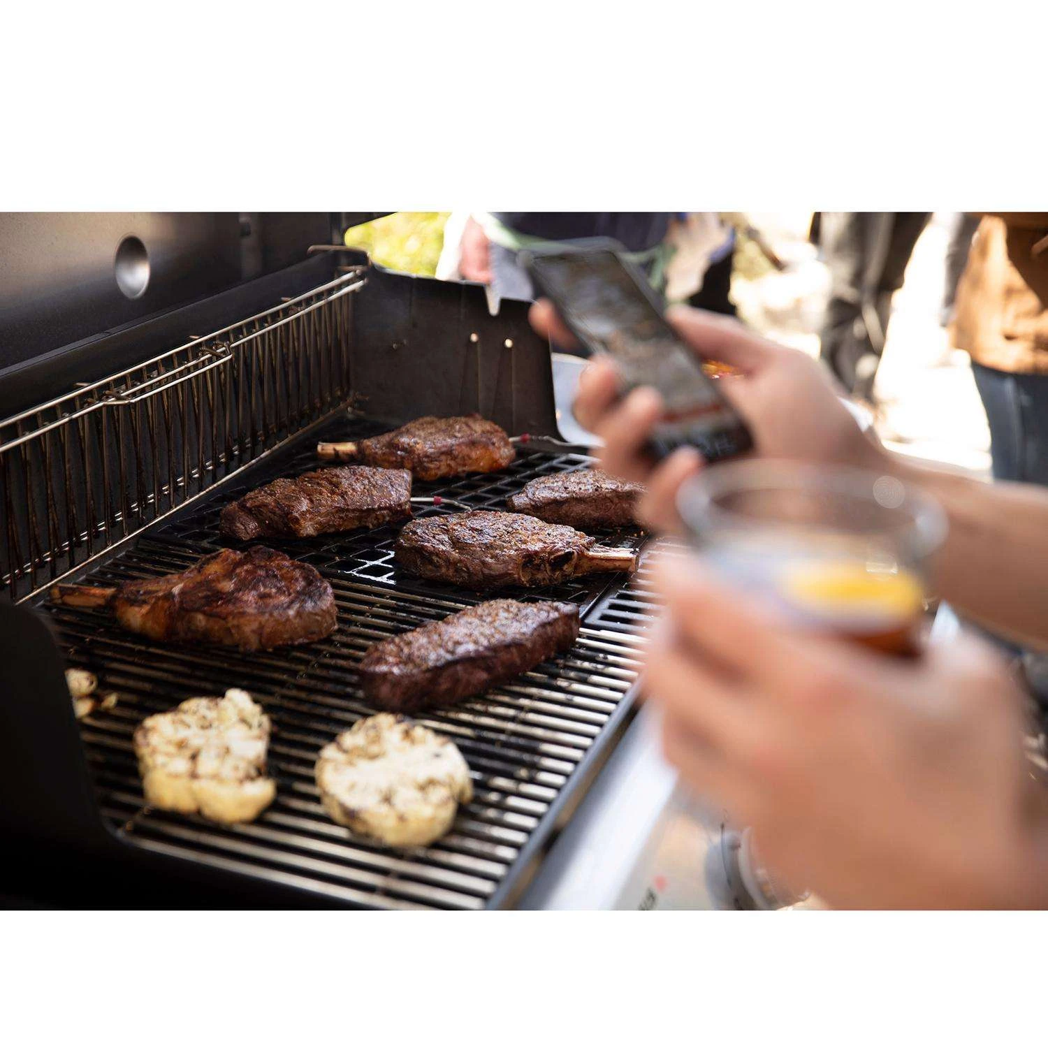 Weber Genesis S-325s 3 Burner Natural Gas Grill Stainless Steel 8 Weber Genesis S-325s 3 Burner Natural Gas Grill Stainless Steel - Image 8