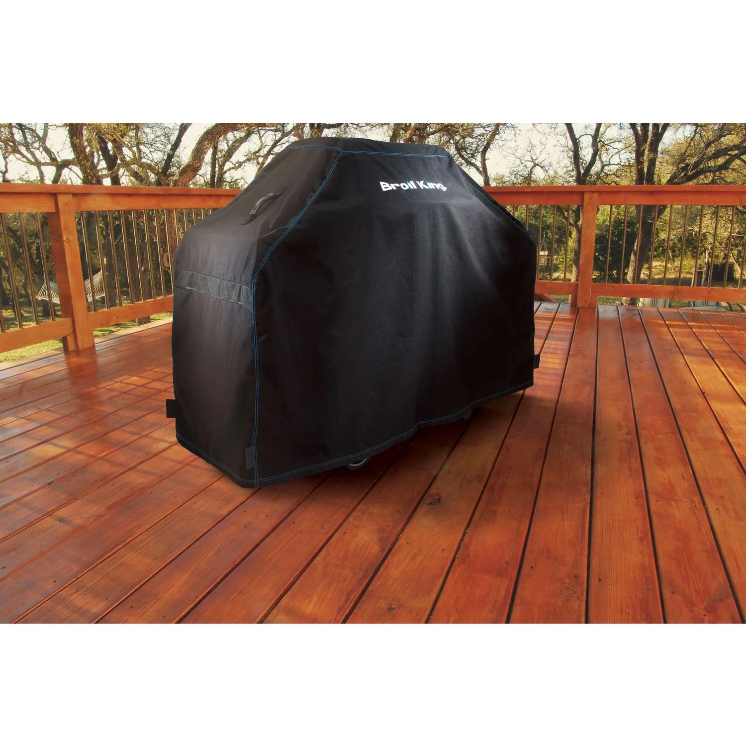 Broil King Black Grill Cover For Baron 300 Series 5 Broil King Black Grill Cover For Baron 300 Series - Image 5