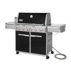 Weber Summit E-670 6 Burner Natural Gas Grill Black