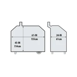 Broil King Black Premium Grill Cover For Regal Pellet 500 -Webir Gas Grills Shop 7f9504b5 ca8a 4bf2 b53f 3faeec3600bd