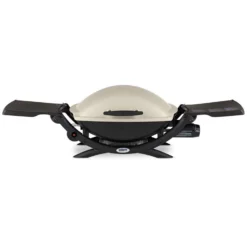 Weber Q2000 1 Burner Liquid Propane Grill Titanium
