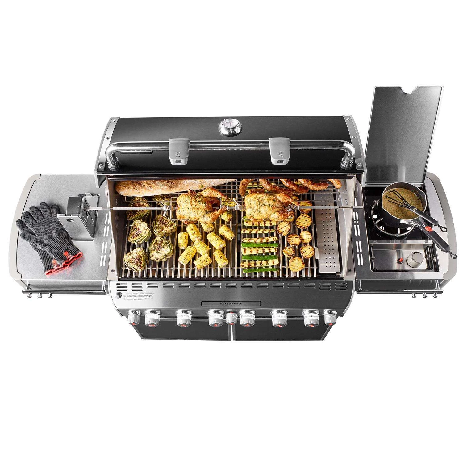 Weber Summit E-670 6 Burner Natural Gas Grill Black 2 Weber Summit E-670 6 Burner Natural Gas Grill Black - Image 2