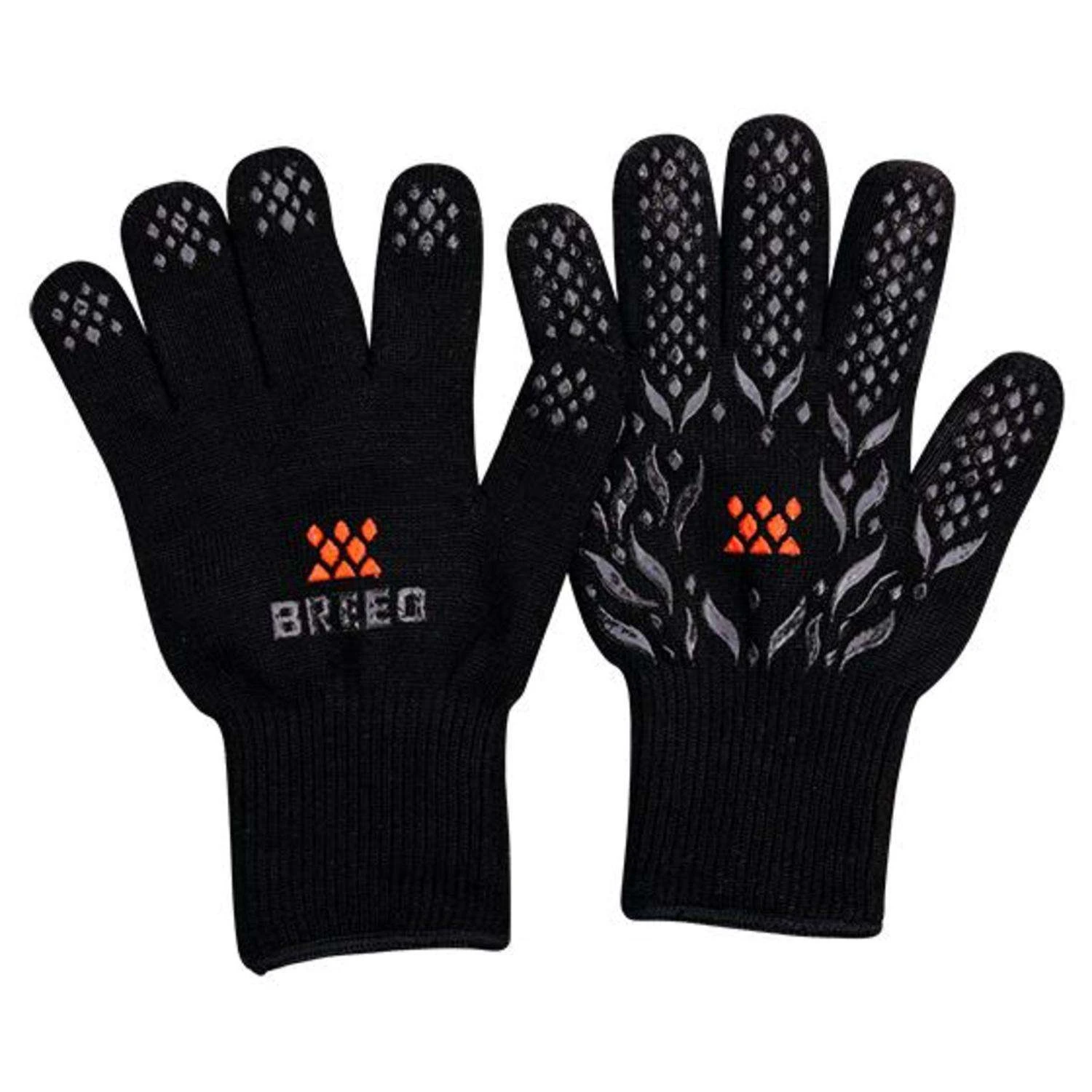 Breeo Grilling Gloves Cotton/Silicone Grilling Glove 1 Pk 1 Breeo Grilling Gloves Cotton/Silicone Grilling Glove 1 Pk