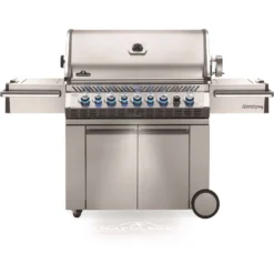 Napoleon Prestige PRO 5 Burner Natural Gas Grill Silver