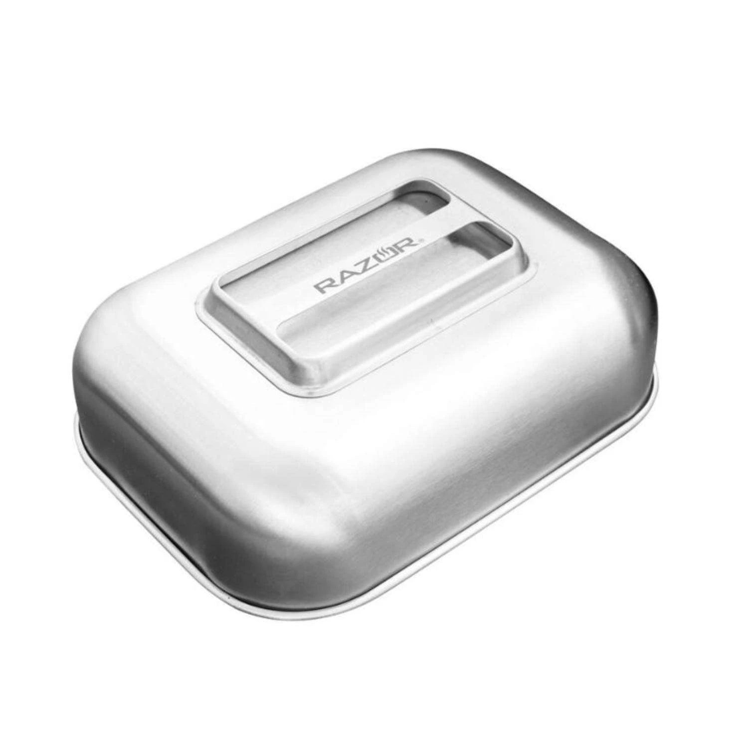 Razor Stainless Steel Flat Top Melting Dome 11.6 In. L X 8.78 In. W 1 Pk 2 Razor Stainless Steel Flat Top Melting Dome 11.6 In. L X 8.78 In. W 1 Pk - Image 2