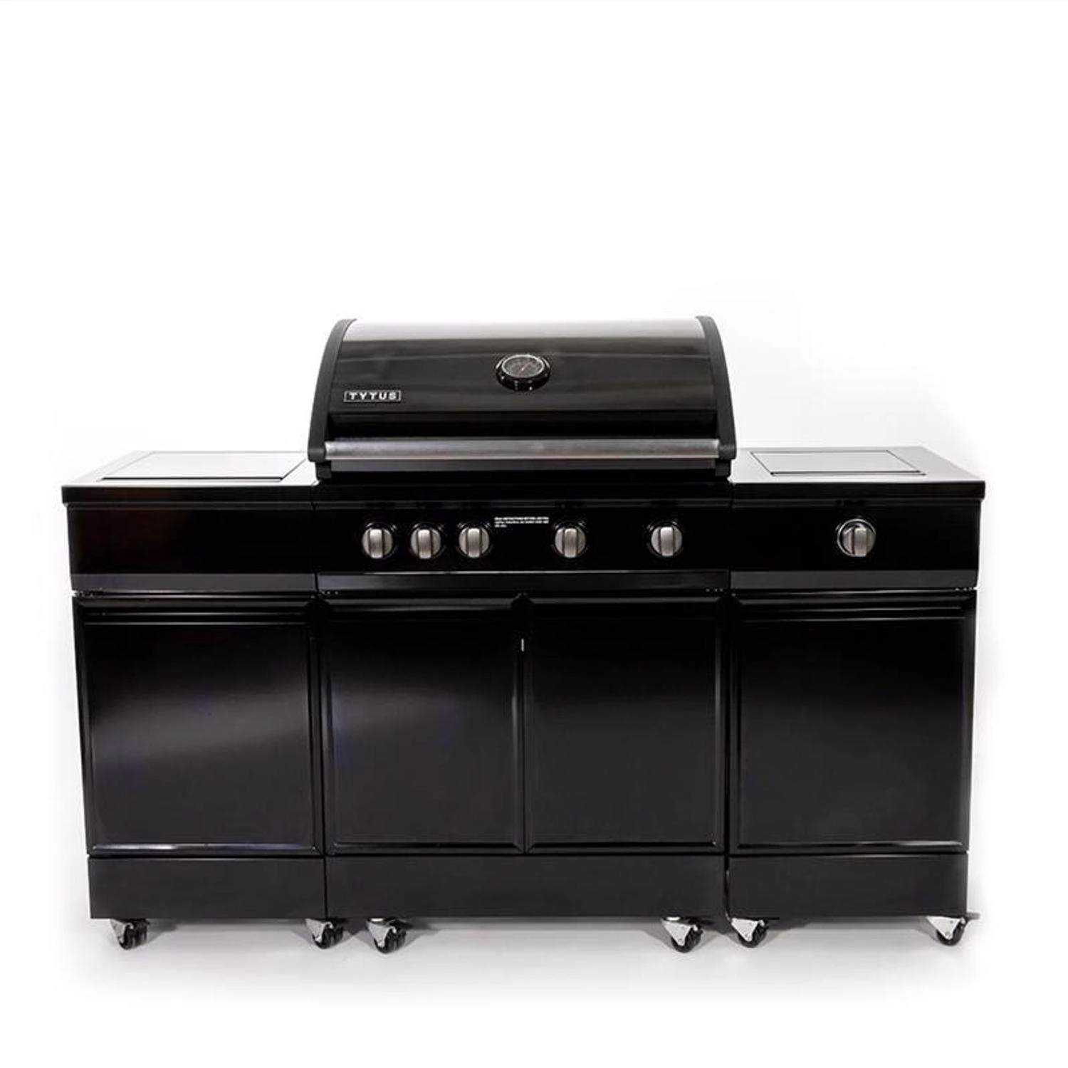 TYTUS 4 Burner Liquid Propane Grill Black 2 TYTUS 4 Burner Liquid Propane Grill Black - Image 2