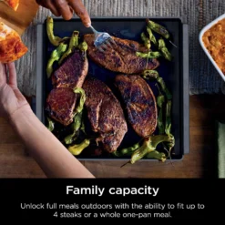 Ninja Woodfire Cast Iron Baking Pan 13.28 In. L X 12.38 In. W 1 Pk -Webir Gas Grills Shop 9c7ad76b 1adc 46d3 a7d2 b58156664ae8