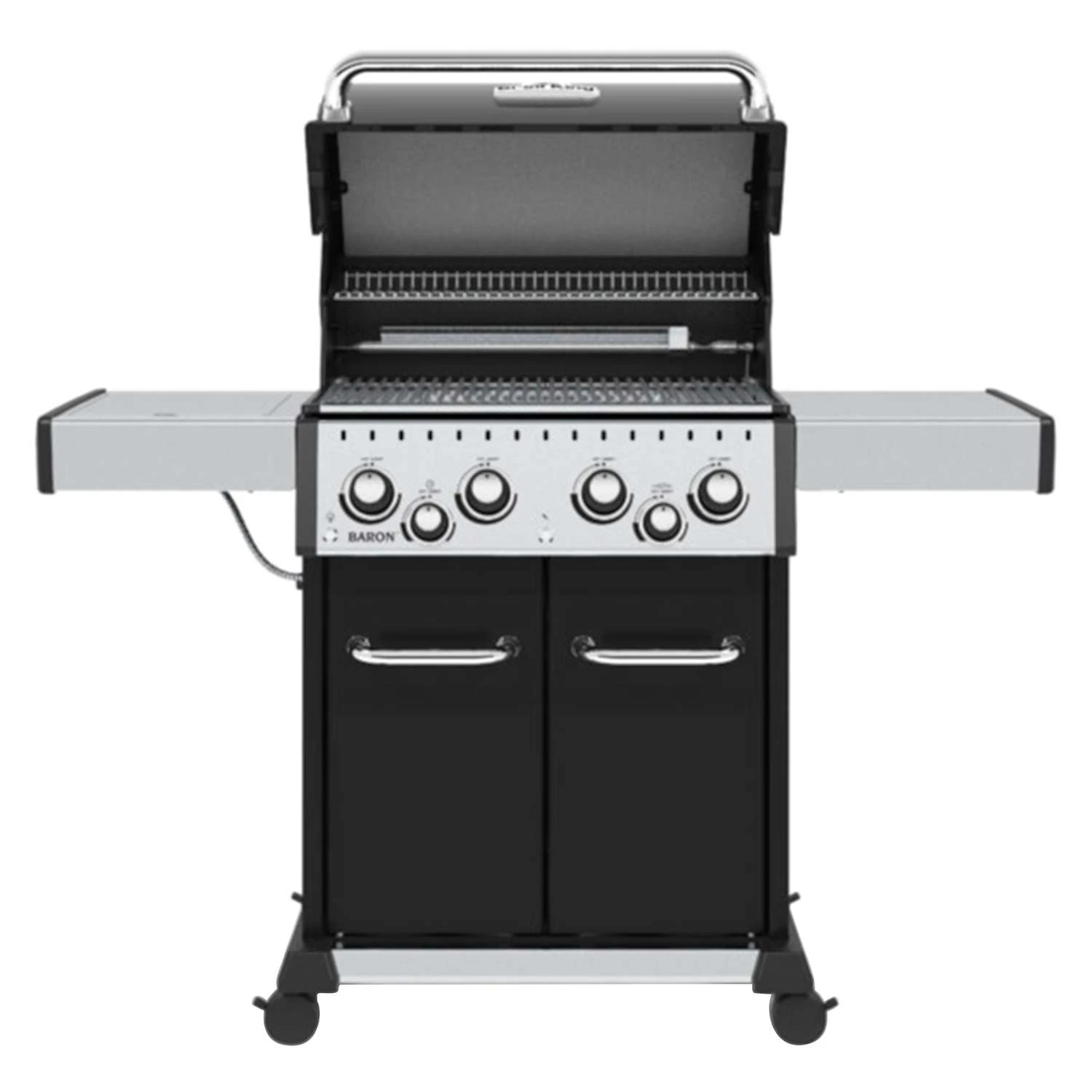 Broil King Baron 490 Pro 4 Burner Natural Gas Grill Black 3 Broil King Baron 490 Pro 4 Burner Natural Gas Grill Black - Image 3