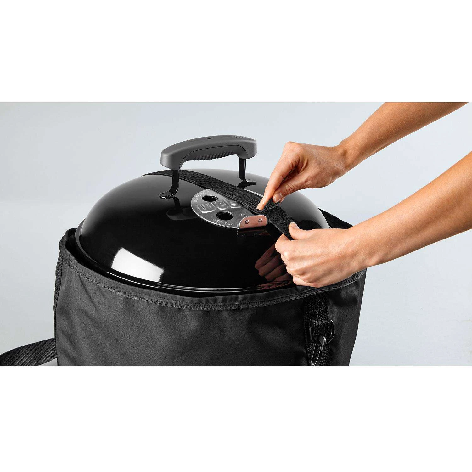 Weber Smokey Joe Black Grill Cover/Carry Bag 2 Weber Smokey Joe Black Grill Cover/Carry Bag - Image 2