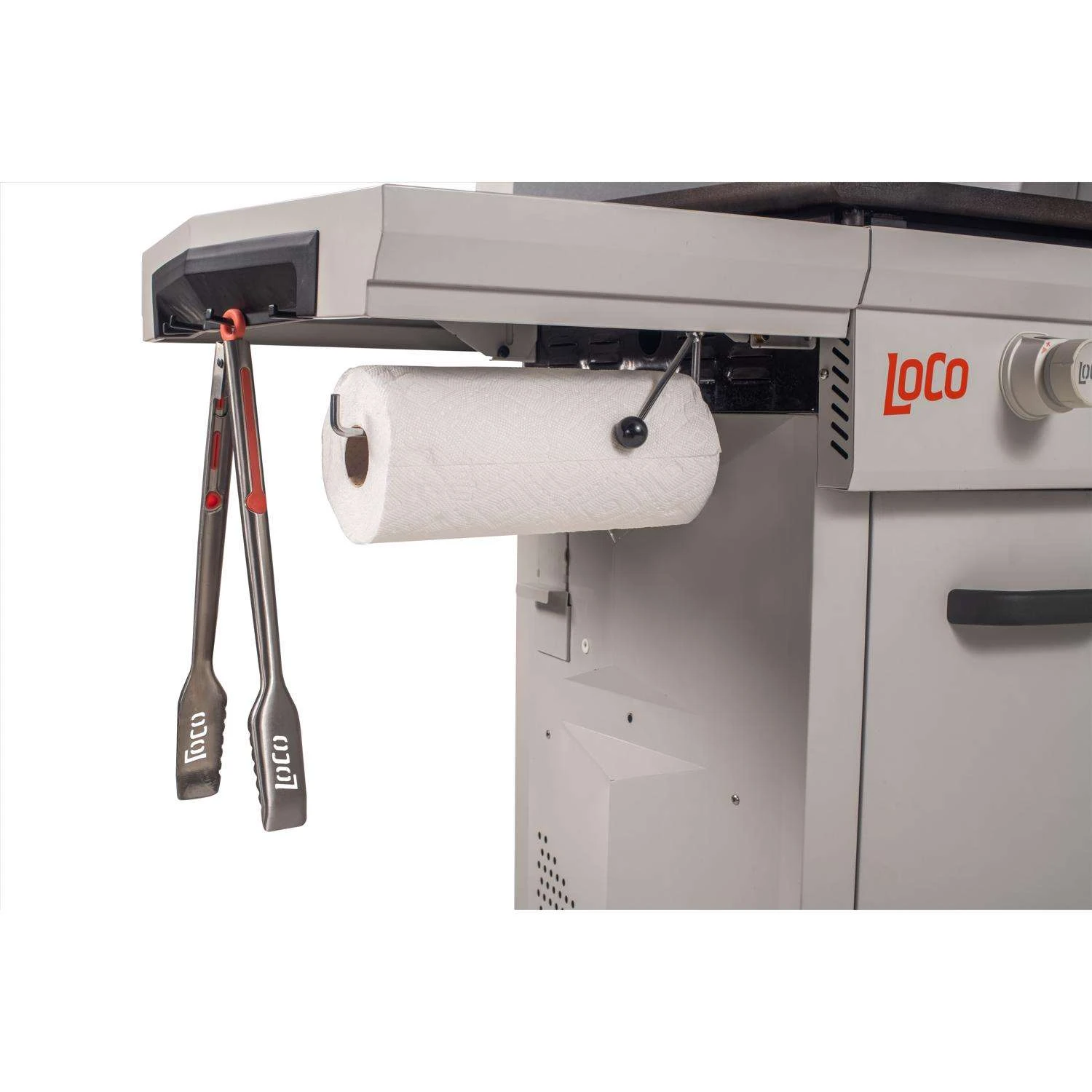 LoCo 3 Burner Liquid Propane Outdoor Griddle With Hood Gray 3 LoCo 3 Burner Liquid Propane Outdoor Griddle With Hood Gray - Image 3