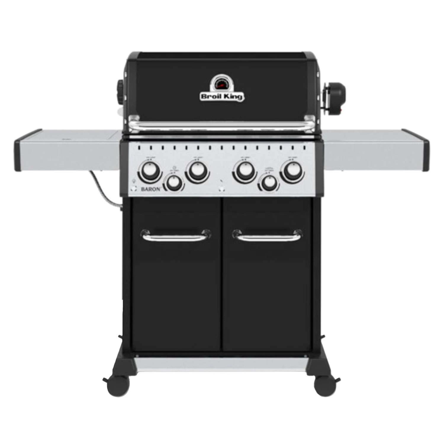 Broil King Baron 490 Pro 4 Burner Natural Gas Grill Black 1 Broil King Baron 490 Pro 4 Burner Natural Gas Grill Black