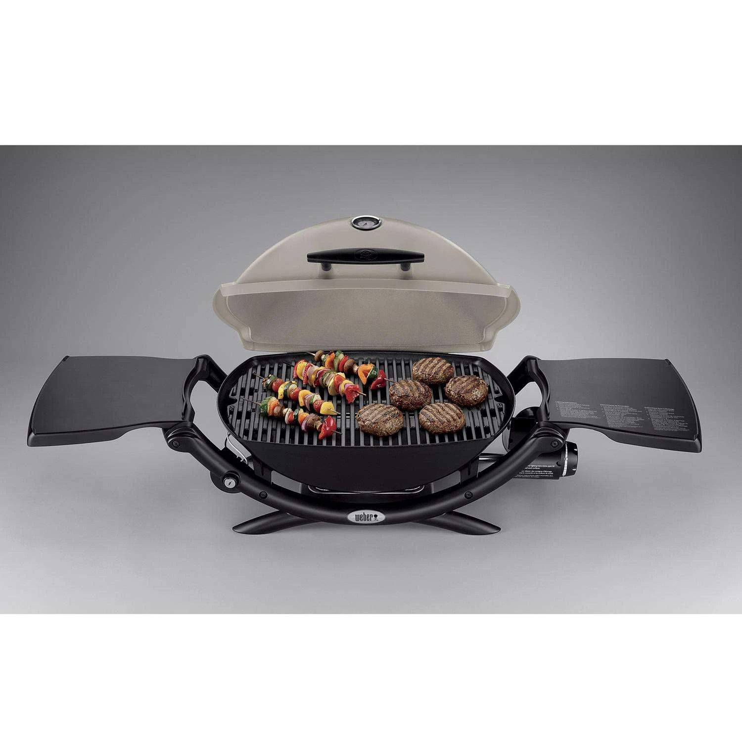 Weber Q2200 1 Burner Liquid Propane Grill Titanium 2 Weber Q2200 1 Burner Liquid Propane Grill Titanium - Image 2