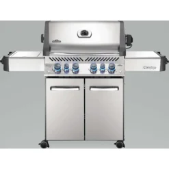 Napoleon Prestige 4 Burner Natural Gas Grill Silver