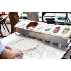 Ooni Stainless Steel Pizza Topping Station 9.4 In. L X 30.5 In. W 1 Pk -Webir Gas Grills Shop bee31b83 ddc0 405a a328 d9949fbef450