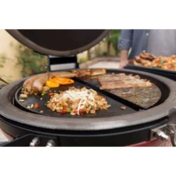 Kamado Joe Classic Joe Cast Iron Griddle 18 In. L X 9 In. W 1 Pk -Webir Gas Grills Shop bf5de904 f7f9 4645 b3be c8d2d9cbb83a