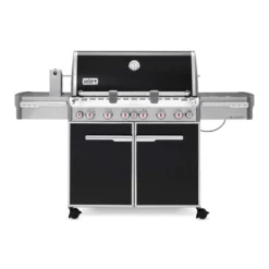 Weber Summit E-670 6 Burner Liquid Propane Grill Black