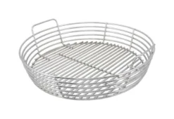 Kick Ash Basket Stainless Steel Charcoal Basket 4.25 In. W For Big Green Egg