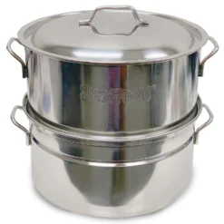 Bayou Classic Stainless Steel Grill Steamer 4 Gal 15.5 In. L X 15.5 In. W 1 Pk