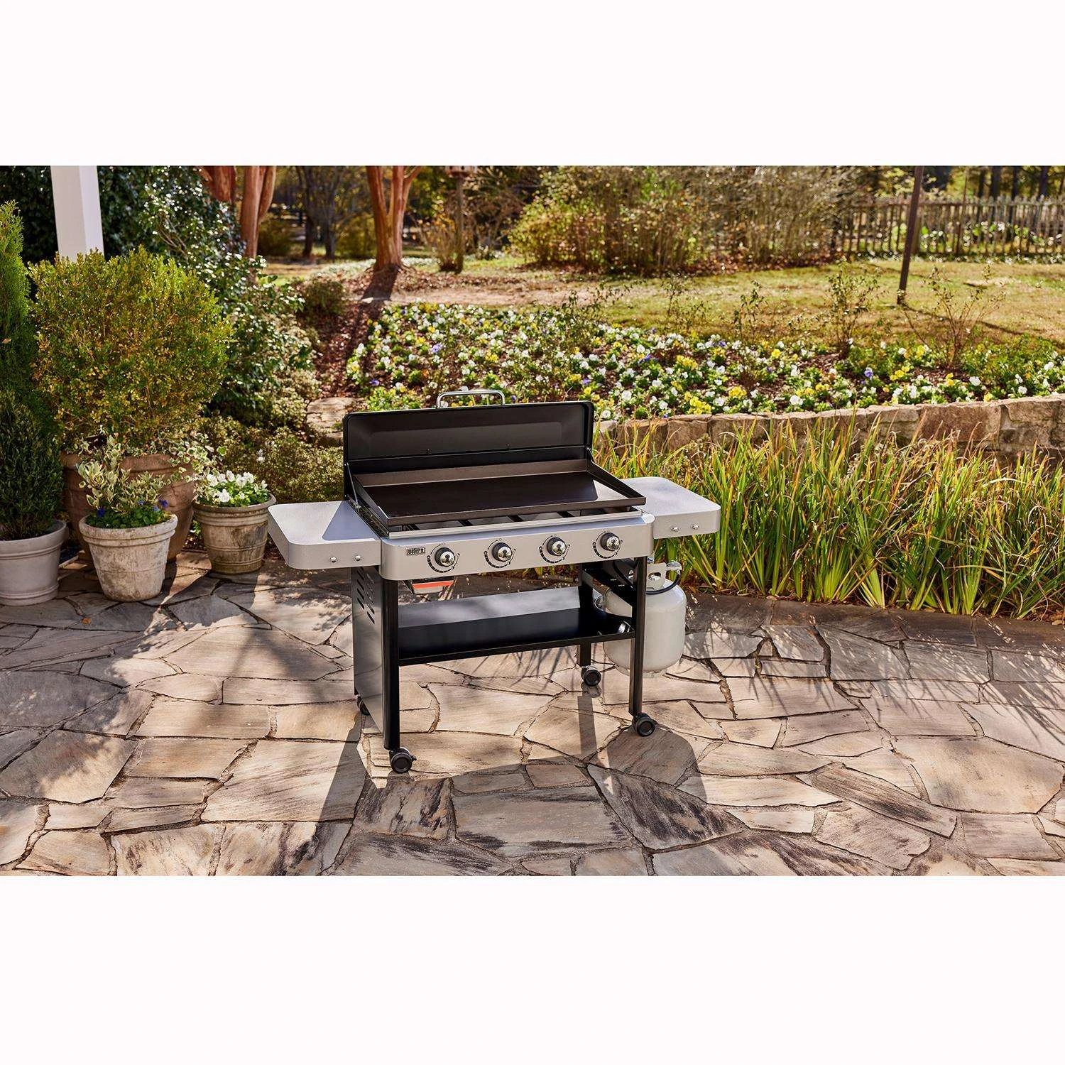 Weber 36" 4 Burner Liquid Propane Outdoor Griddle Black 10 Weber 36" 4 Burner Liquid Propane Outdoor Griddle Black - Image 10