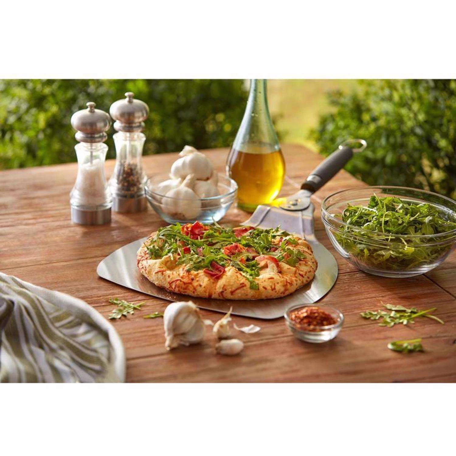 Weber Stainless Steel Silver Pizza Peel 1 Pk 4 Weber Stainless Steel Silver Pizza Peel 1 Pk - Image 4