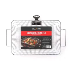 Grill Mark Steel Roasting Basket 16.7 In. L X 10.5 In. W 1 Pk