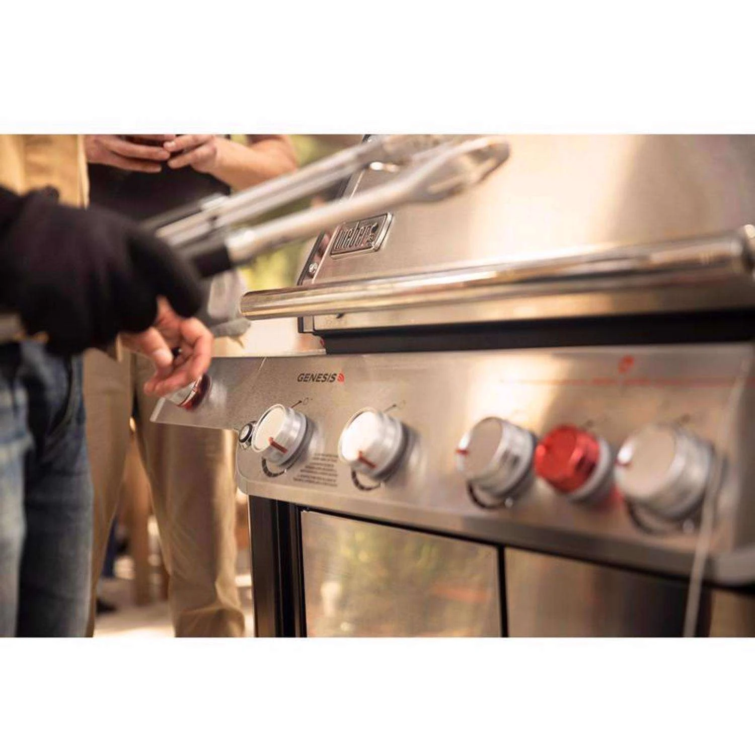 Weber Genesis S-435 4 Burner Liquid Propane Grill Stainless Steel 9 Weber Genesis S-435 4 Burner Liquid Propane Grill Stainless Steel - Image 9