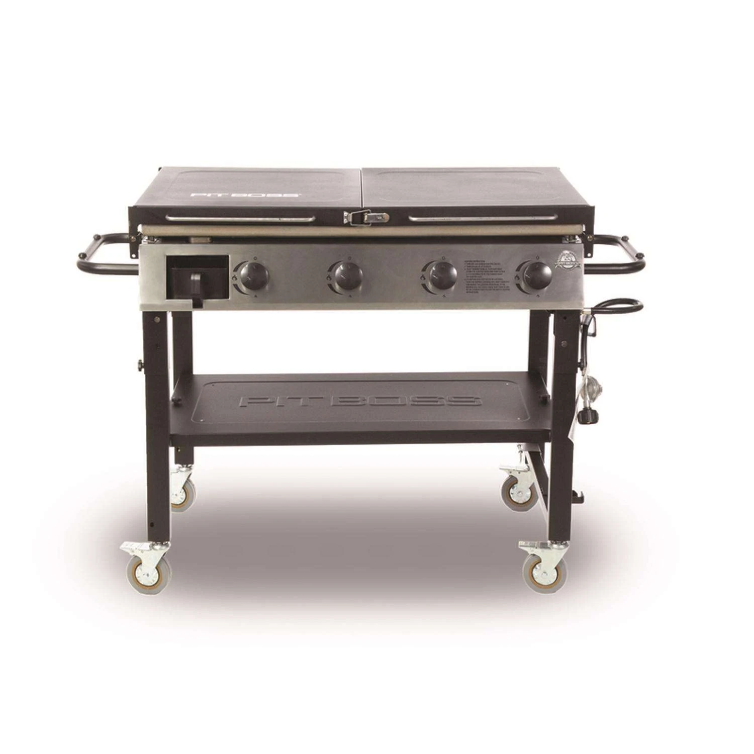 Pit Boss PB575GD4 Deluxe 4 Burner Liquid Propane Outdoor Griddle Black 3 Pit Boss PB575GD4 Deluxe 4 Burner Liquid Propane Outdoor Griddle Black - Image 3