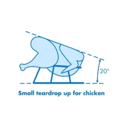 Topsy Turkey/Choice Chicken Stainless Steel Roasting Rack 20 Lb 9 In. L X 11 In. W 1 Pc -Webir Gas Grills Shop e2b9d722 5813 4a31 a4f7 eab94ed0b954