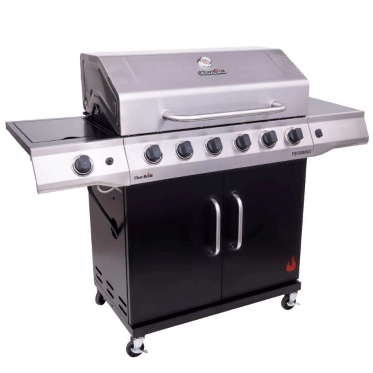 Char-Broil Performance Series 6 Burner Liquid Propane Grill Black 1 Char-Broil Performance Series 6 Burner Liquid Propane Grill Black