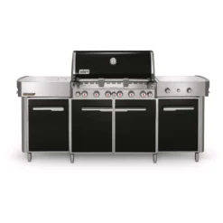 Weber Summit Grill Center 6 Burner Liquid Propane Grill Black